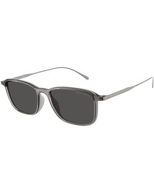 Giorgio Armani Ar8264U 648987 Sunglasses Injected Squared Normal - Black