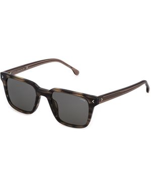 Lozza Sl4283 Rimini 4 0Anv Sunglasses Acetate Squared Normal - Black