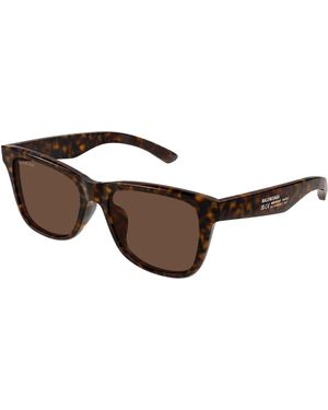 Balenciaga Bb0425Sk 002 Sunglasses Acetate Squared - Black