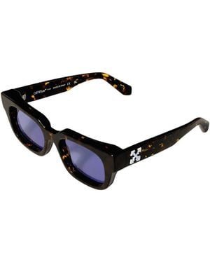 Off-White c/o Virgil Abloh Ow1051 Rochester 6045 Sunglasses Acetate Light Squared Normal - Black