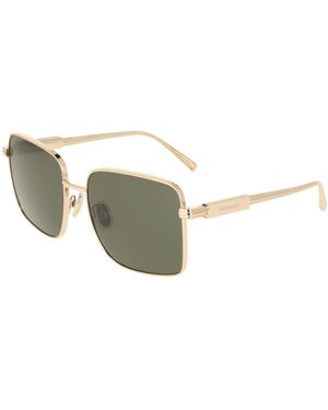 Ferragamo Sf330S 752 Sunglasses Metal Squared Normal - Black
