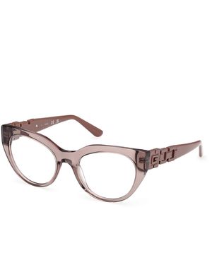 Guess Gu50323 059 Optical Frames Acetate Cat Eye Normal - Black