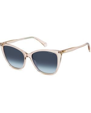 Polaroid Pld 4181/S Fwm/Z7 Sunglasses Polycarbonate Squared Polarized Shaded - Black