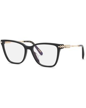 Chopard Vch421S 700 Optical Frames Acetate Squared - Black