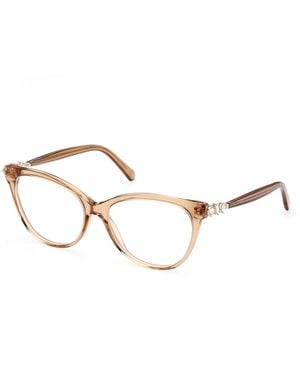 Swarovski Sk5441 047 Optical Frames Outlet Acetate Cat Eye Normal - Black
