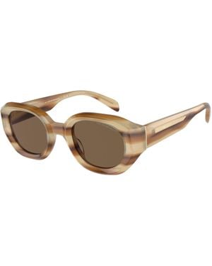 Emporio Armani Ea4230U 615073 Sunglasses Acetate Geometric Normal - Black