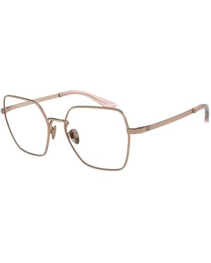 Giorgio Armani Ar5129 3013 Optical Frames Steel Transparent Squared Normal - Black