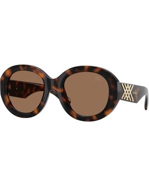 Burberry Be4497U 300273 Sunglasses Injected Round Normal - Black