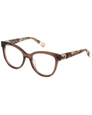 Furla Vfu864 0G73 Optical Frames Acetate Butterfly - Black
