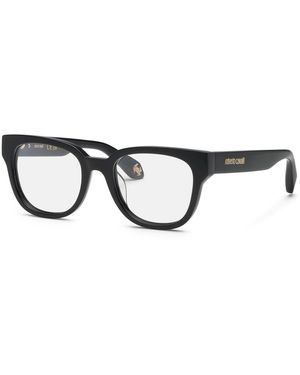 Roberto Cavalli Vrc115M 700 Optical Frames Acetate Squared - Black