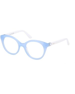 Guess Gu50396 86 Optical Frames Acetate Round Normal - Black
