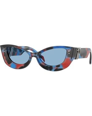 Versace Ve4520U 555572 Sunglasses Acetate Cat Eye Normal - Black