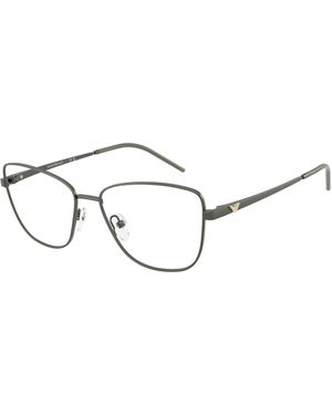 Emporio Armani Ea1172 3402 Optical Frames Metal Geometric Normal - Black