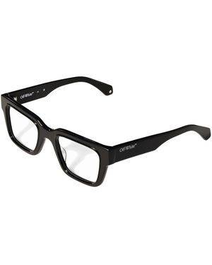 Off-White c/o Virgil Abloh Ow5028 Style 5028 1000 Optical Frames Acetate Squared - Black