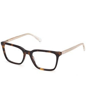 Guess Gu50391 52 Optical Frames Acetate Squared Normal - Black