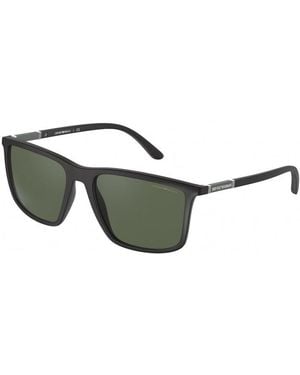 Emporio Armani Ea4161 504271 Sunglasses Plastic Squared - Black