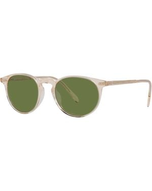 Oliver Peoples Ov5004Su Riley Sun 109452 Sunglasses Acetate Pantos Normal - Black