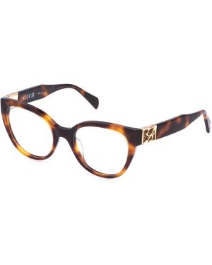 Blumarine Vbm873S 752 Optical Frames Acetate Butterfly - Black
