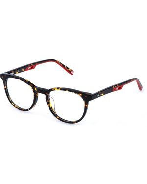 Fila Vfia91 779 Optical Frames Acetate Pantos - Black