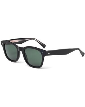 Lara Collection Toni 020Lp 009.Gls Outlet Sunglasses Acetate Round Anti-Glare - Black