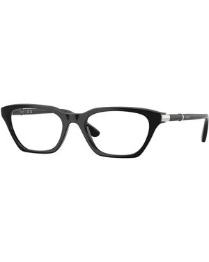 Vogue Eyewear Vo5698 W44 Optical Frames Nylon Transparent Cat Eye Normal - Black