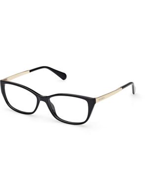 MAX&Co. Mo5201 001 Optical Frames Injected Squared Normal - Black