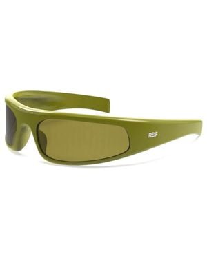 Retrosuperfuture S2O Cerchietto Dragoncello Sunglasses Nylon Geometric Normal - Green