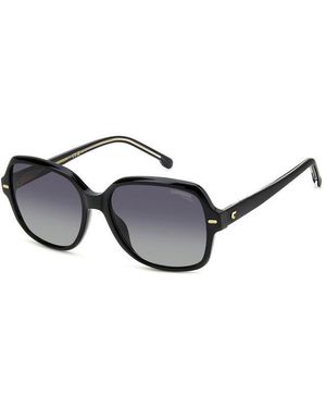 Carrera 3028/S 807/Wj Sunglasses Acetate Squared Polarized Shaded - Black