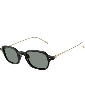 Giorgio Armani Ar8227T 606011 Sunglasses Acetate Squared Normal - Black