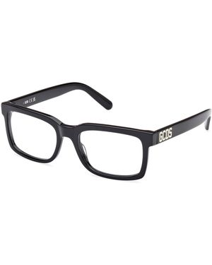 Gcds Gd5027 001 Optical Frames Acetate Squared Normal - Black
