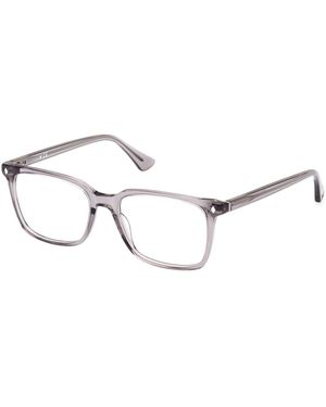 Web We5401 020 Optical Frames Acetate Squared Normal - Black
