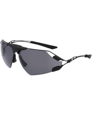 Nike Zeus Edge P Ev24032 010 Sunglasses Titanium Squared Normal - Black