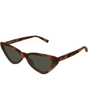 Saint Laurent Sl 944 002 Sunglasses Acetate Cat Eye - Black