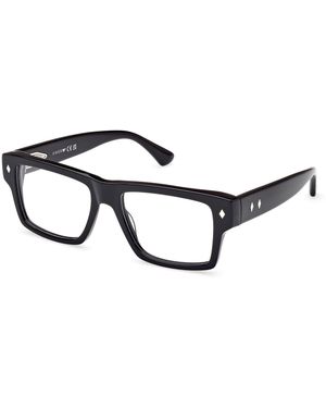 Web We5415 001 Optical Frames Acetate Squared Normal - Black