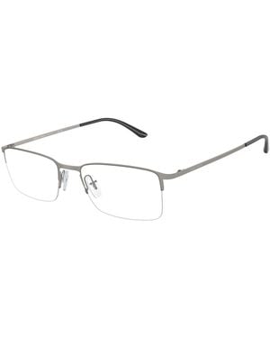 Giorgio Armani Ar5010 3037 Optical Frames Steel Squared Normal - Black