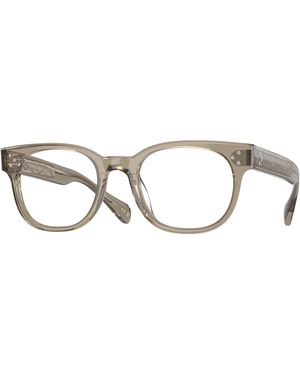 Oliver Peoples Ov5545U Afton 1745 Optical Frames Acetate Transparent Squared Normal - Black