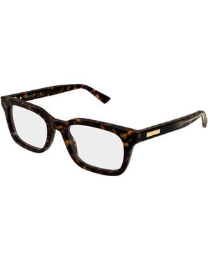 Gucci Gg2249O 002 Optical Frames Acetate Transparent Squared - Black
