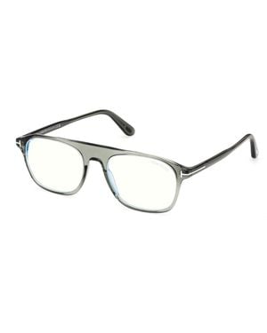 Tom Ford Ft5294 92 Optical Frames Acetate Round Normal - Black