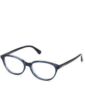 Max Mara Mm5265 92 Optical Frames Acetate Round Normal - Black