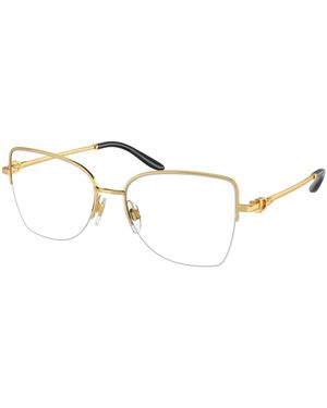 Ralph Lauren Rl5122 9004 Optical Frames Metal Butterfly Normal - Black