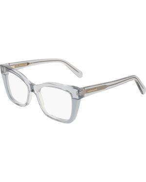 Ferragamo Sf3052 454 Optical Frames Acetate Squared Normal - Black