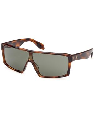 adidas Or0114 52N Sunglasses Acetate Mask Normal - Black