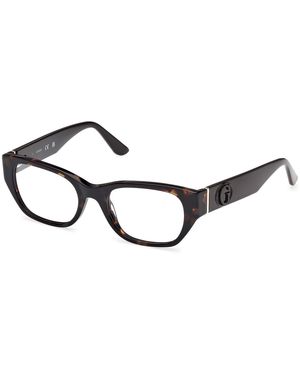 Guess Gu50304 052 Optical Frames Acetate Squared Normal - Black
