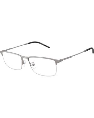 Emporio Armani Ea1168D 3003 Optical Frames Metal Squared Normal - Black