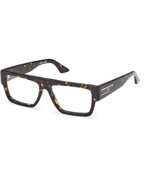 Gcds Gd5052 52 Optical Frames Acetate Squared Normal - Black