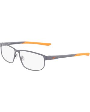 Nike 8157 039 Optical Frames Metal Squared Normal - Black