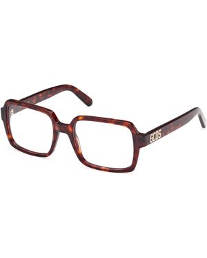 Gcds Gd5040 052 Optical Frames Acetate Squared Normal - Black