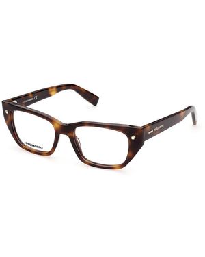 DSquared² Dq5316 052 Optical Frames Outlet Acetate Cat Eye - Black