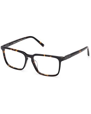 Timberland Tb50072-H 052 Optical Frames Acetate Squared Normal - Black