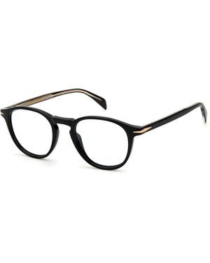 David Beckham Db 1018 807 Optical Frames Acetate Round - Black